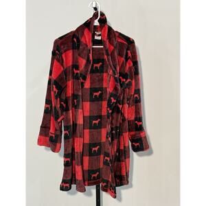 Victoria Secret Pink Fluffy Sleepwear Size M/L